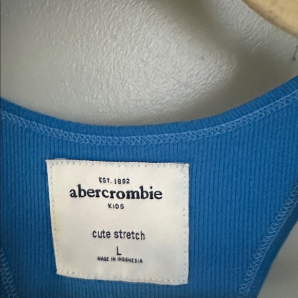 abercrombie kids Blue Tank Top Large - Picture 6 of 11